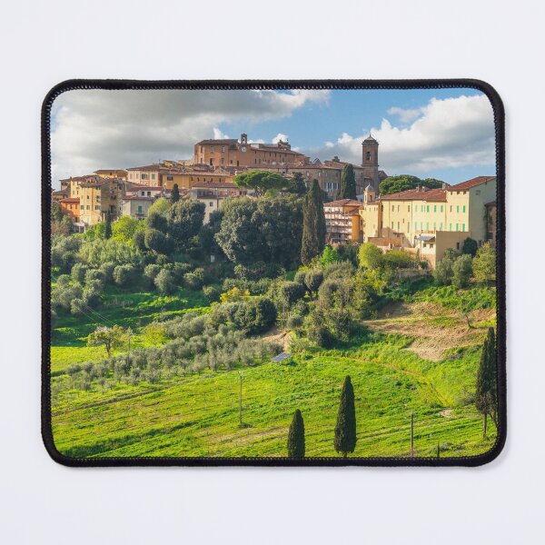 Item preview, Lari old village skyline and the surrounding countryside, Tuscany, Italy designed and sold by Stefano Orazzini.