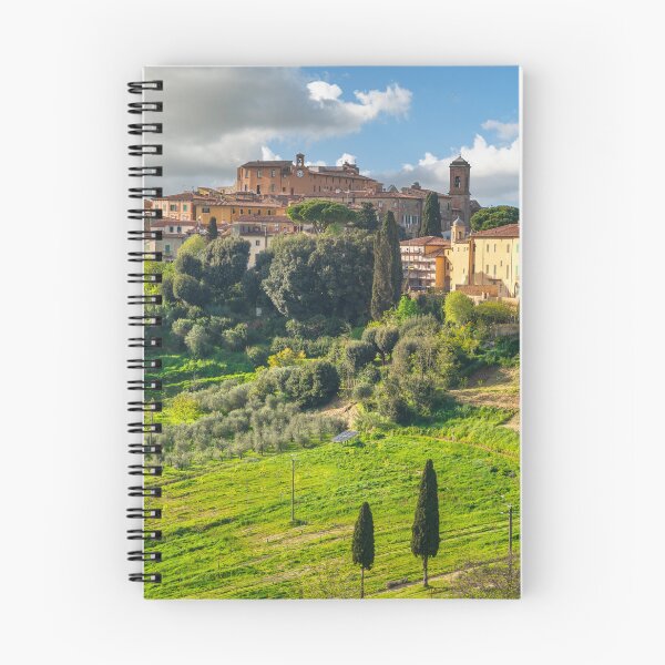 Item preview, Lari old village skyline and the surrounding countryside, Tuscany, Italy designed and sold by Stefano Orazzini.