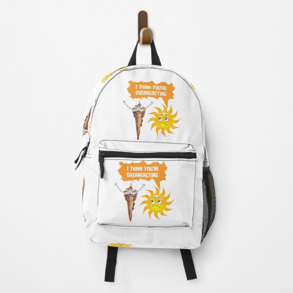 Item preview, I Think You're Overreacting – Funny Crying Ice Cream and Sun Summer designed and sold by karibov.