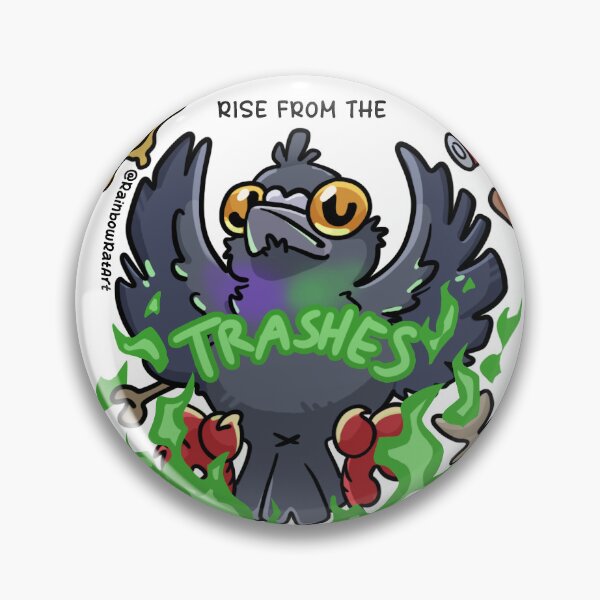 Item preview, PIGEON: Rise from the TRASHES designed and sold by RainbowRatArt.