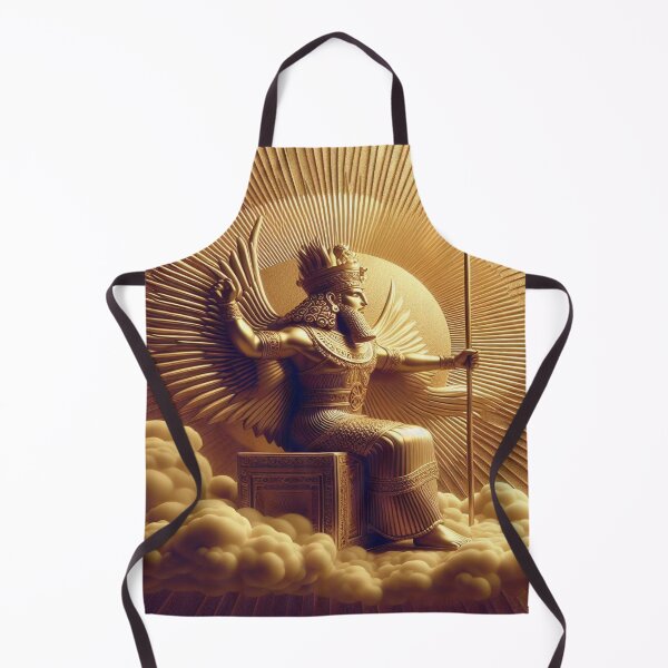 Item preview, Shamash (Utu), Sun god in the Mesopotamian pantheon, god of divination, travelers and magical incantations, guarantor of justice and fairness, ancient civilization designed and sold by Redbdon.
