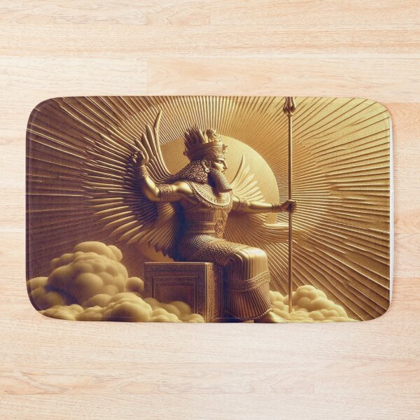 Item preview, Shamash (Utu), Sun god in the Mesopotamian pantheon, god of divination, travelers and magical incantations, guarantor of justice and fairness, ancient civilization designed and sold by Redbdon.