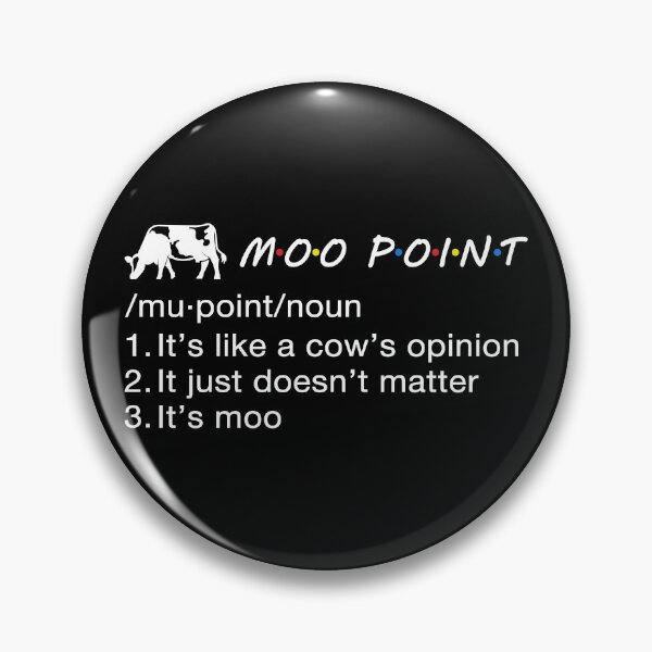 Item preview, Moo Point Definition.  designed and sold by CoCoArt-Ua.