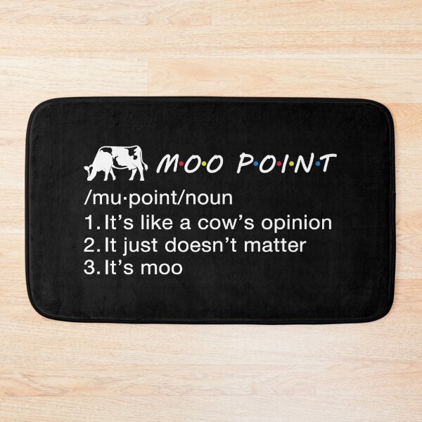 Item preview, Moo Point Definition.  designed and sold by CoCoArt-Ua.