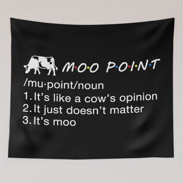 Item preview, Moo Point Definition.  designed and sold by CoCoArt-Ua.