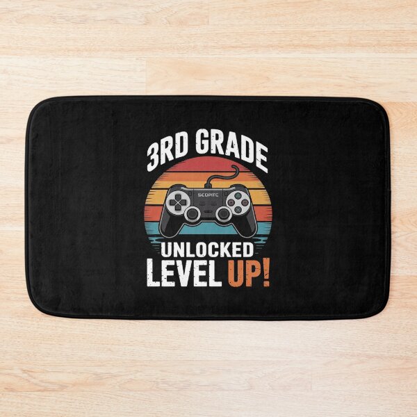 Item preview, 3rd Grade Unlocked Level Up Gamer Back To School Third Grade2  designed and sold by lilLilaBatArt.