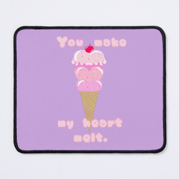 Item preview, You Melt My Heart Ice Cream Cone  designed and sold by JaygiesDesign.