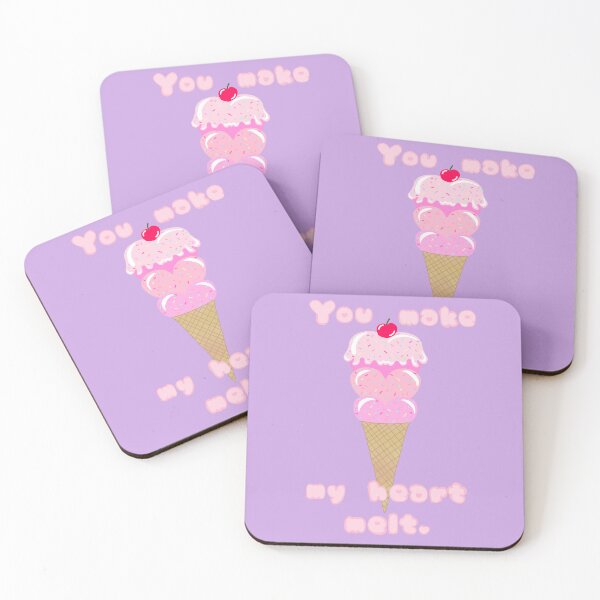Item preview, You Melt My Heart Ice Cream Cone  designed and sold by JaygiesDesign.