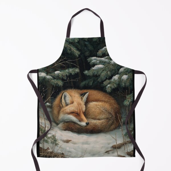 Item preview, Sleeping Fox in Winter Forest designed and sold by PetsArt.