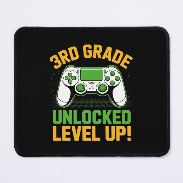 Item preview, 3rd Grade Unlocked Level Up Video Gamer Back To School 2  designed and sold by lilLilaBatArt.