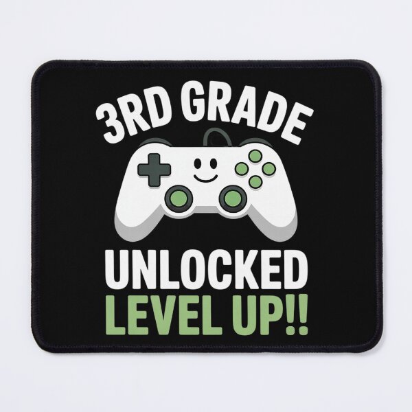 Item preview, 3rd Grade Unlocked Level Up Video Gamer Back To School designed and sold by Belkisallen.