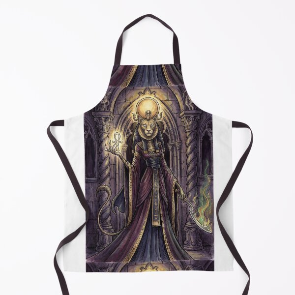 Item preview, Sekhmet  Lioness Goddess Ancient Egyptian God Gothic style illustration designed and sold by Vintage Designs +.