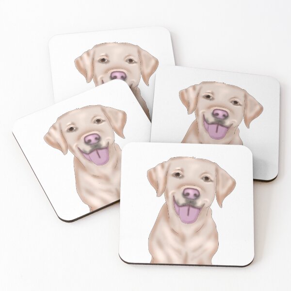 Item preview, Cute Labrador – Funny Dog Semirealistic Design designed and sold by Crack-in-Colors.
