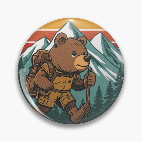 Artikelvorschau, „Keine schlechten Wege, nur schlechte Knie“-Shirt, Vintage-T-Shirt mit süßen Bären beim Wandern, Retro-Shirt aus den 90ern mit Waldabenteuer-Motiv, lustiges Wander-T-Shirt entworfen und verkauft von Printsouf.
