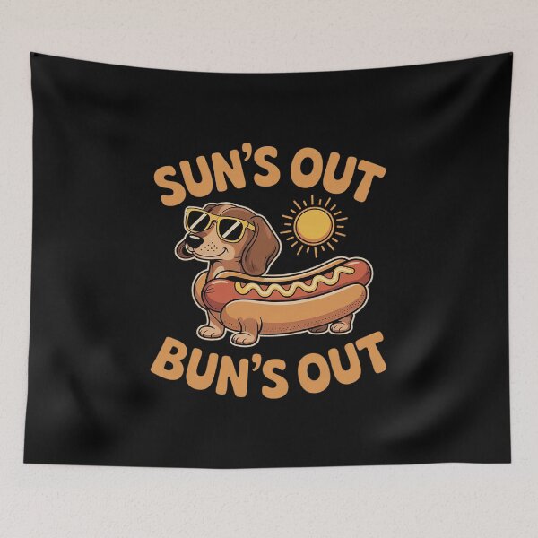 Item preview, Suns Out Buns Out Dachshund  designed and sold by MyzoToyota.