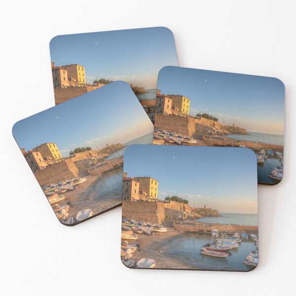 Item preview, Sunset over Piombino seafront. Tuscany, Italy designed and sold by Stefano Orazzini.
