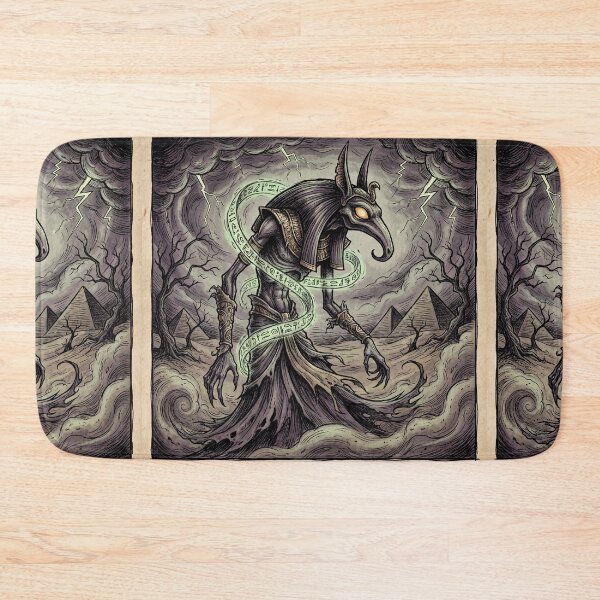 Item preview, Set god of Chaos Ancient Egyptian God Gothic style illustration designed and sold by Vintage Designs +.