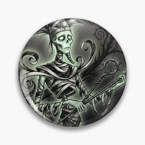 Item preview, Osiris Gothic Whimsy Ancient Egyptian God Gothic style illustration designed and sold by Vintage Designs +.