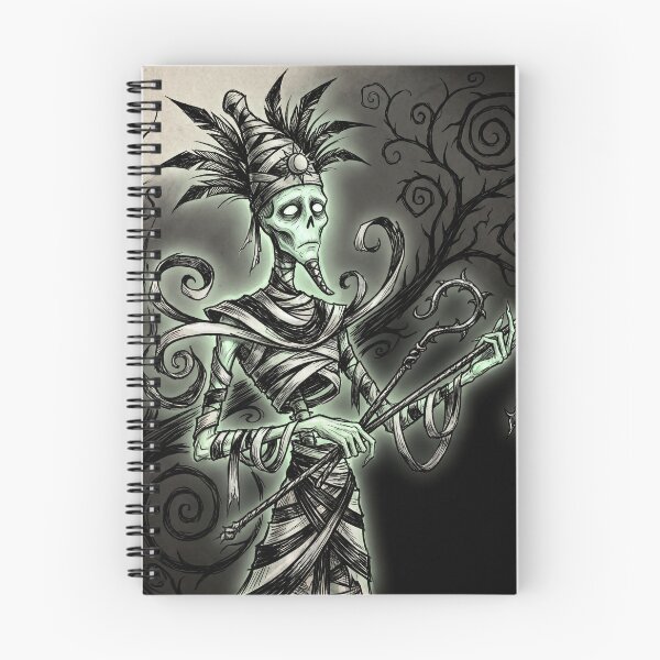 Item preview, Osiris Gothic Whimsy Ancient Egyptian God Gothic style illustration designed and sold by Vintage Designs +.