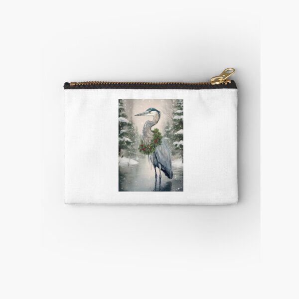 Item preview, Vintage Blue Heron Holiday designed and sold by SnorkleSupply.