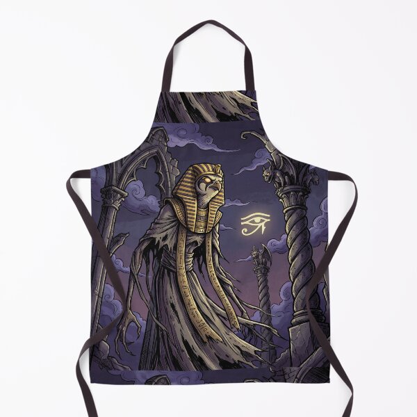 Item preview, Horus Gothic Mysticism Ancient Egyptian God Gothic style illustration designed and sold by Vintage Designs +.