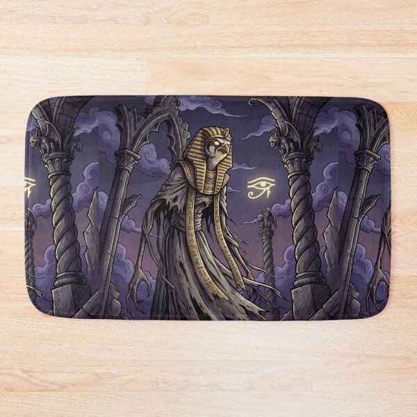 Item preview, Horus Gothic Mysticism Ancient Egyptian God Gothic style illustration designed and sold by Vintage Designs +.
