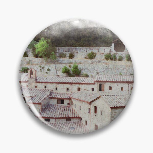 Item preview, view on Assisi in watercolor designed and sold by FotoMahieu.