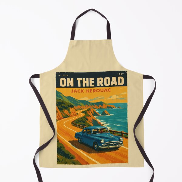 Item preview, On the road Retro Book Cover designed and sold by ocusido.