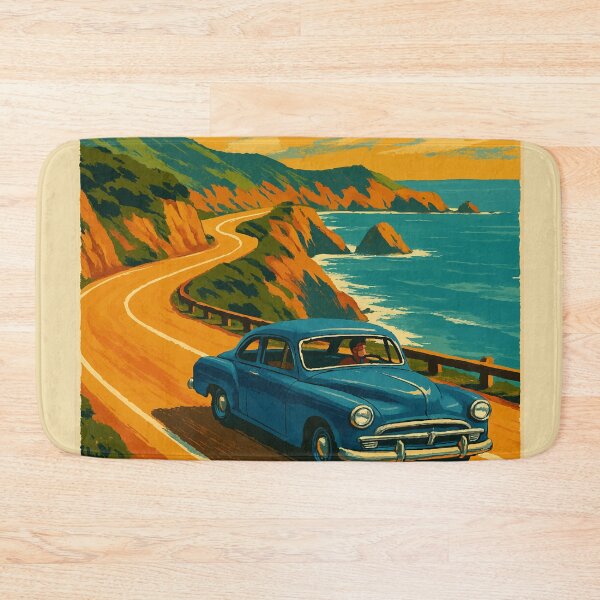 Item preview, On the road Retro Book Cover designed and sold by ocusido.