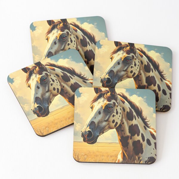 Item preview, Equestrian Excellence - Portrait of an American Appaloosa Horse designed and sold by Petalandfur.