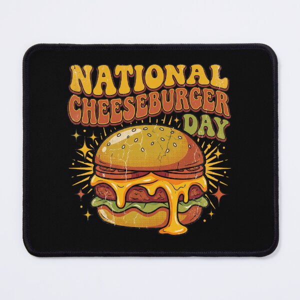 Item preview, Retro Cheeseburger T-Shirt – National Cheeseburger Day designed and sold by Vrixat.