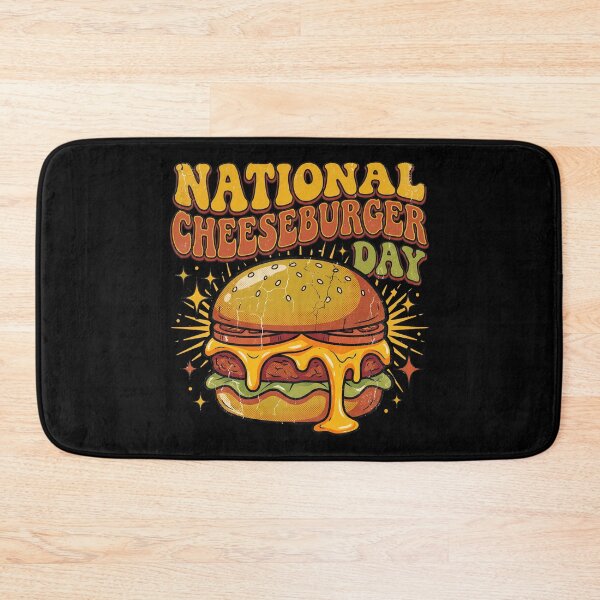 Item preview, Retro Cheeseburger T-Shirt – National Cheeseburger Day designed and sold by Vrixat.