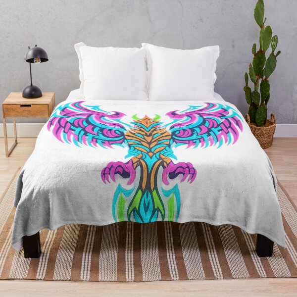 Item preview, Neon Tribal Phoenix Tattoo Artwork designed and sold by HiteshArt111.