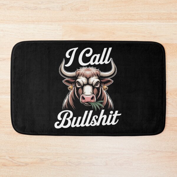 Item preview, This is Bull Sh!t, a bull sat on the toilet, funny  designed and sold by MyzoToyota.