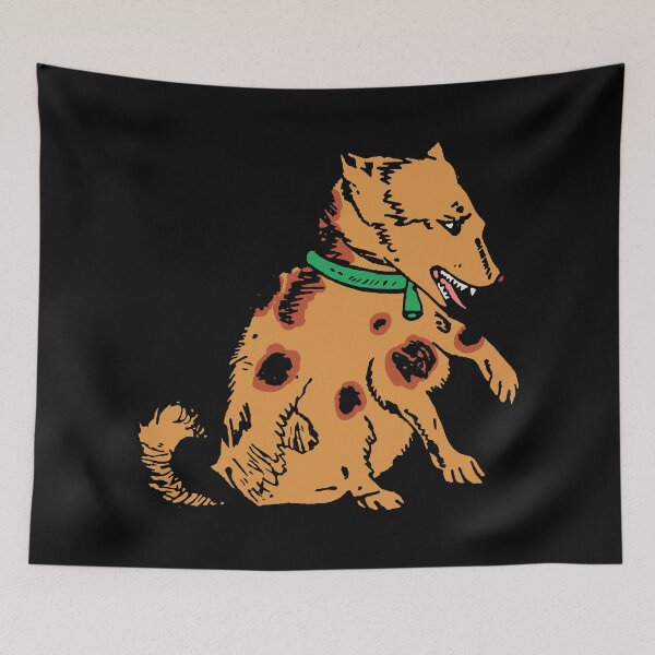Item preview, Funny dog with a fierce look designed and sold by MutantMenagerie.