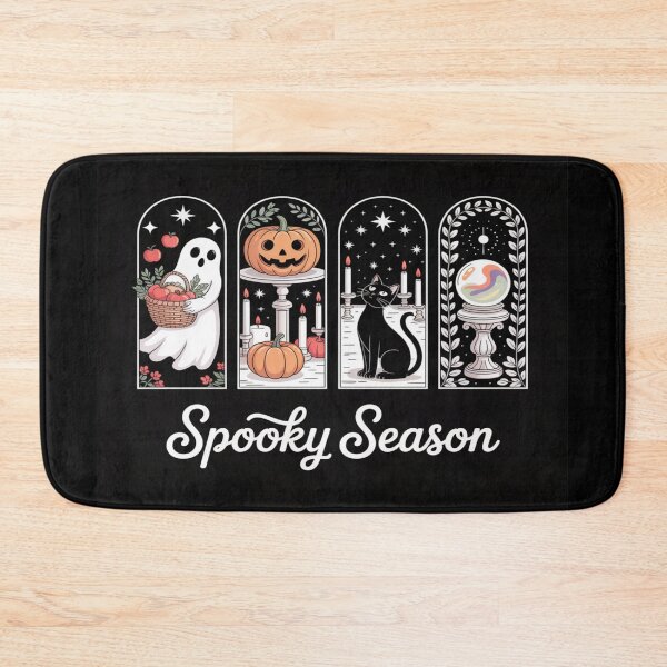 Item preview, Spooky Season Halloween Panels – Ghost, Cat, Pumpkin & Crystal Ball Aesthetic designed and sold by Bright Nest Studio.