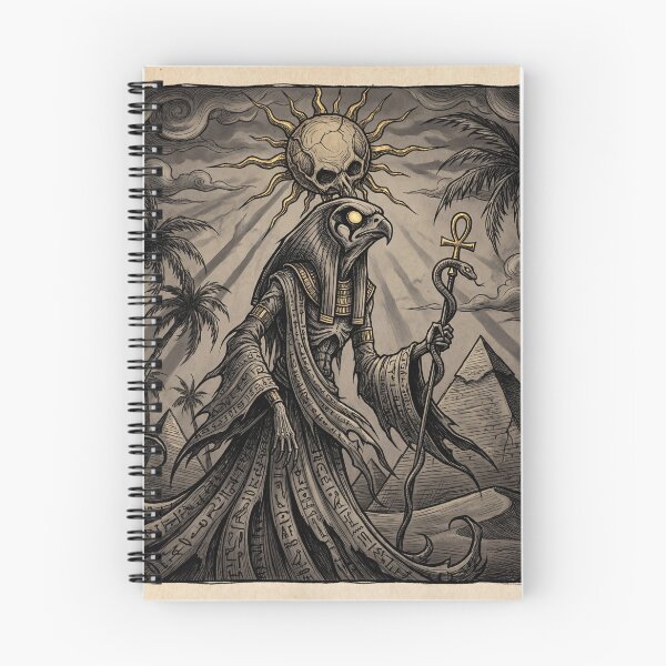 Item preview, Ra Ancient Egyptian God Gothic style illustration designed and sold by Vintage Designs +.