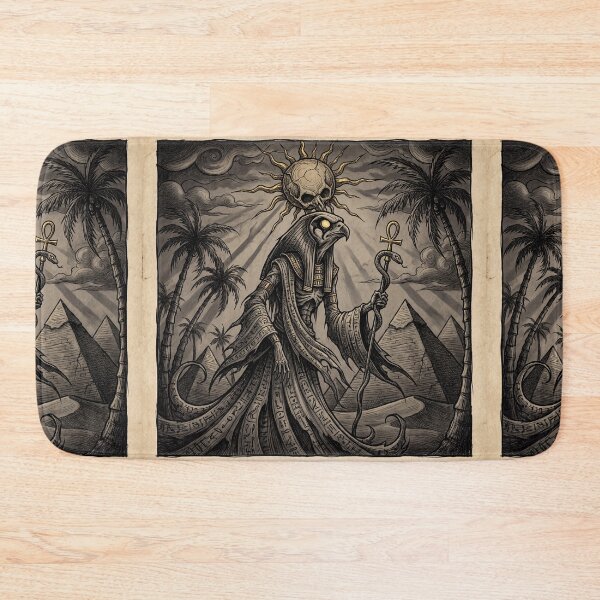 Item preview, Ra Ancient Egyptian God Gothic style illustration designed and sold by Vintage Designs +.