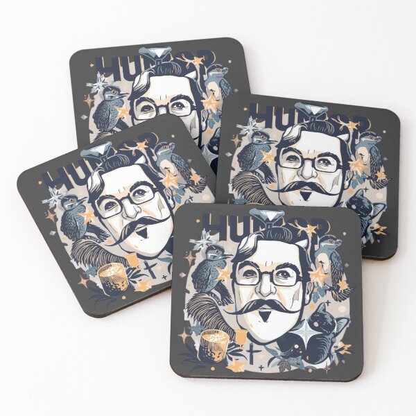 Item preview, Colonel Humor Portrait: Retro Maximalist Vector Art of a Dapper Man with Birds, Black Cat designed and sold by HimBoo.