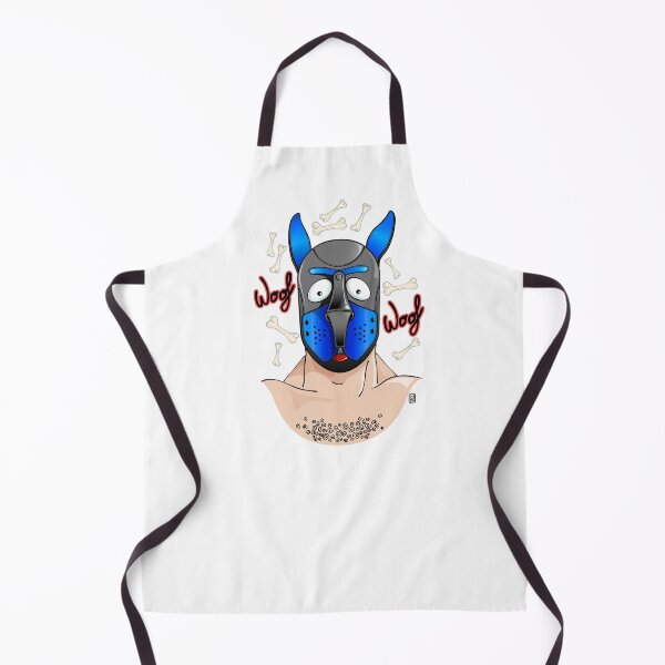 Item preview, Blue dog mask. Puppy world with text. designed and sold by Didakdc.