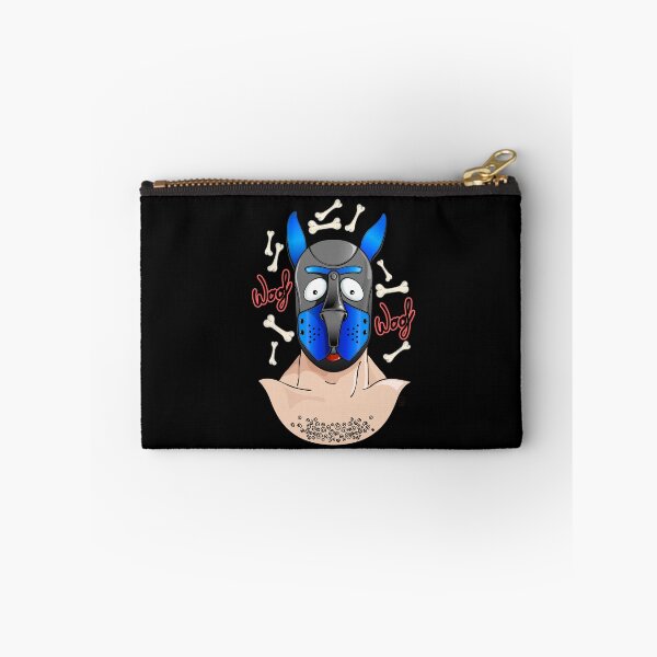 Item preview, Blue dog mask. Puppy world with text. designed and sold by Didakdc.