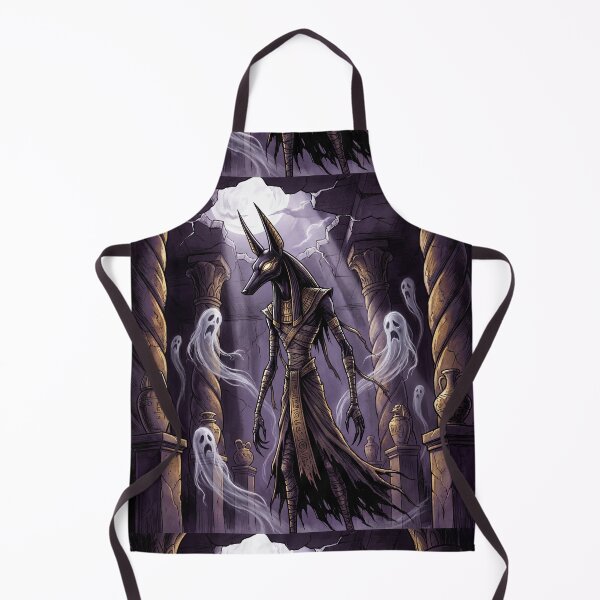 Item preview, Anubis Gothic Tomb Ancient Egyptian God Gothic style illustration designed and sold by Vintage Designs +.