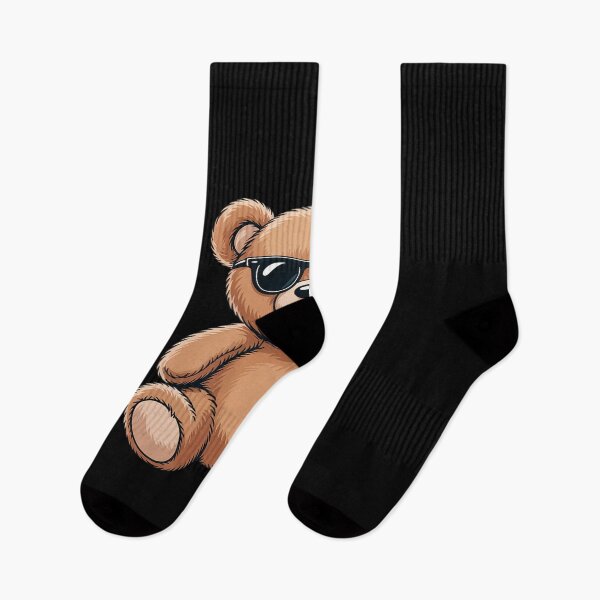 Item preview, Cool Brown Bear Teddy Bear Wearing Sunglasses in Summer  designed and sold by NailMolisa.