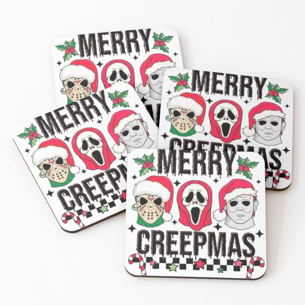 Item preview, Merry Creepmas Funny Horror Christmas Mashup designed and sold by Top Tier Designs.