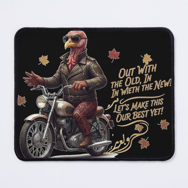 Item preview, Motorcycle | New Year Resolution Biker Gift designed and sold by designwiss.