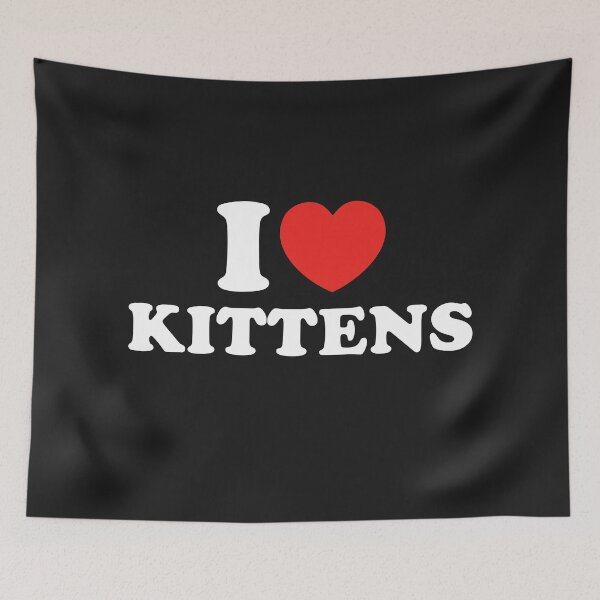 Item preview, I LOVE KITTENS designed and sold by shitpostee.
