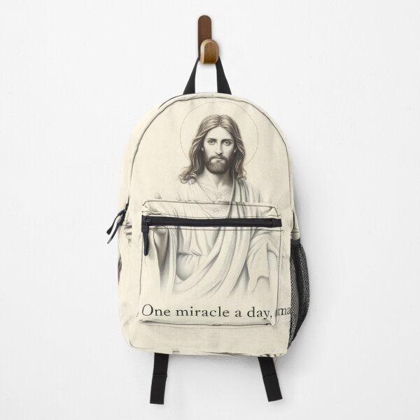 Item preview, ONE MIRACLE A DAY, MAX! JESUS designed and sold by InFaithWeTrust.