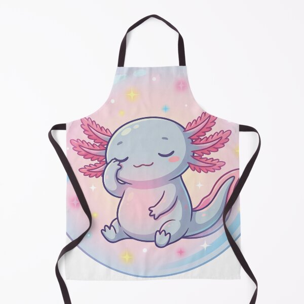 Item preview, Drowsy Axolotl Sticker designed and sold by homybear.