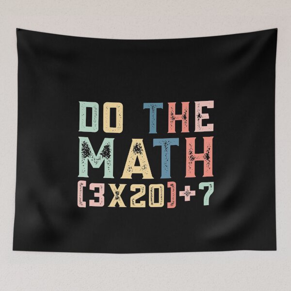 Item preview, Do The Math (3×20)+7, 67 Meme Funny Six Seven designed and sold by PerfectMatch.
