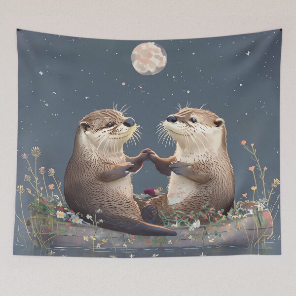 Item preview, Otter Stargazers designed and sold by ONYX Pixee.